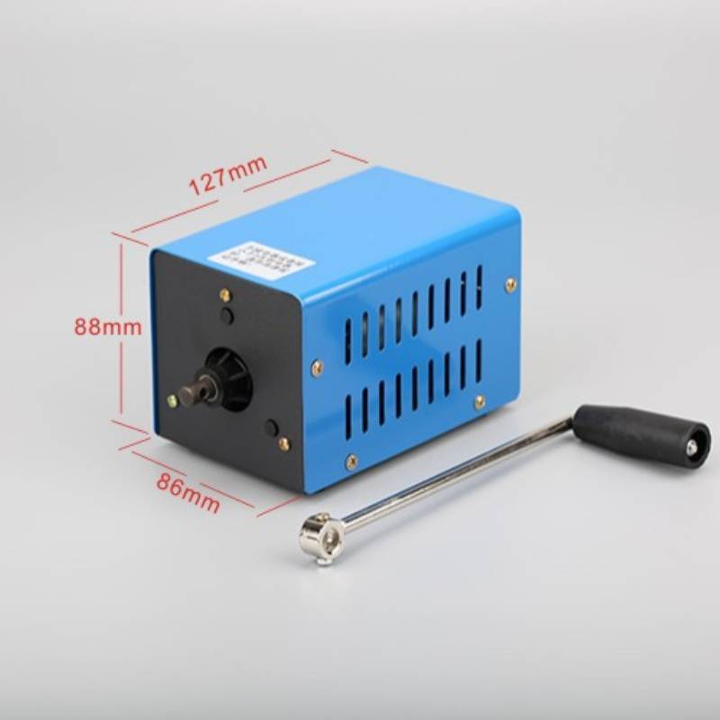 Hand Crank Emergency Generator For Outdoor Use With Usb Charging For Survival And Disaster Relief