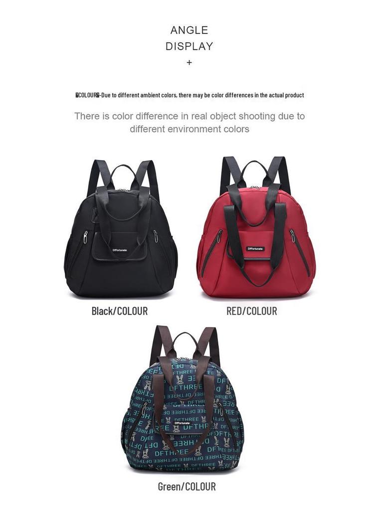 Zaino da Viaggio Multifunzionale di Grande Capacità da Donna - Alla Moda e Versatile