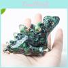 Dinosaur Resin Figurine With Crystal Resin For Home Office Decor Gift For Kids And Teens