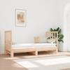 Vidaxl Extendable Bed, 2X(90X190) Cm, Light Pine Wood