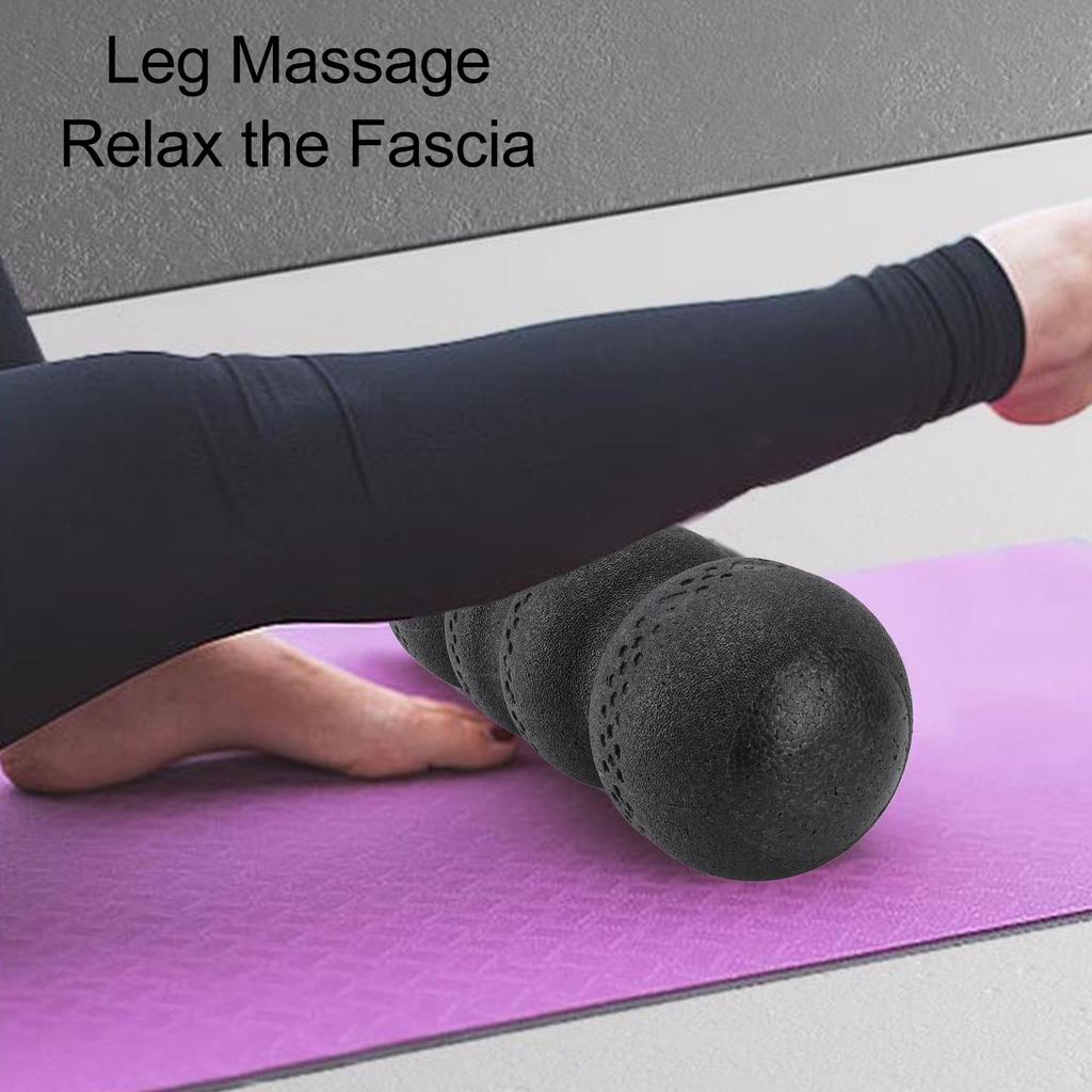 Faszienrolle Tiefengewebsmassagegerät Myofasziale Triggerpunktlösung 55 Shore Härte Übungsrolle Schaumstoff zur Muskelregeneration