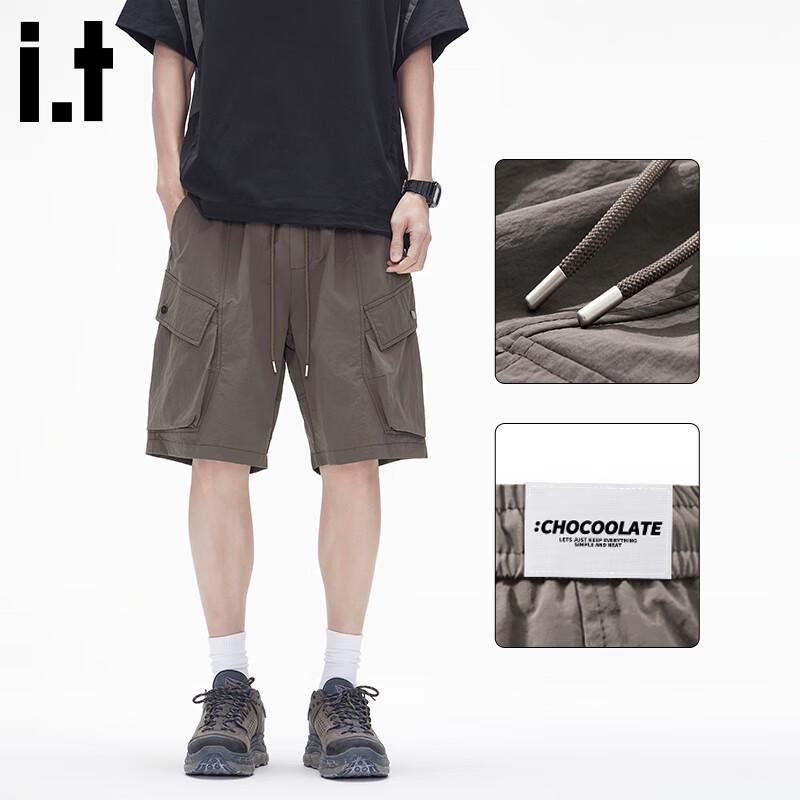 

:CHOCOOLATE Men s 2025 Summer Loose Fit Workwear Shorts 3XL