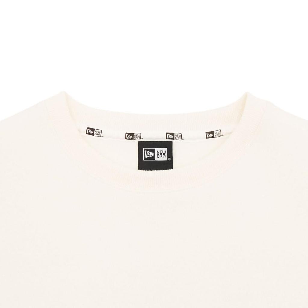 newera Long Sleeve Sweatshirt Sweatshirt Tech Sweat Crew Neck 14514582 NER32A6340 Cream White White L Plain Muji Box Logo ONSPOTZ Custom Made Apparel