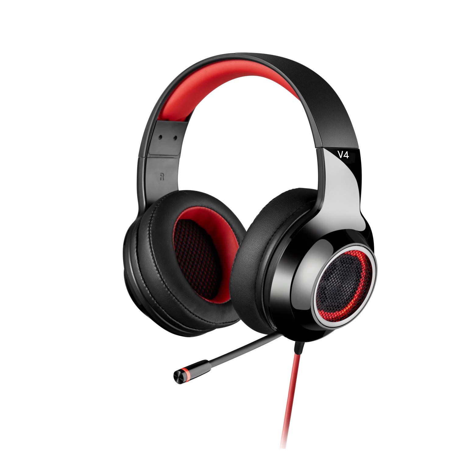 

Авторизованный дистрибьютор Edifier Gaming Headset USB Virtual Surround Red [Японский продукт] Connection/7.1ch ED-V4RD