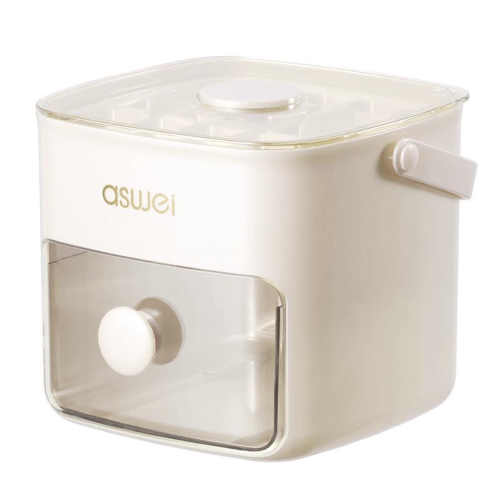 

48 Gride Multifunctional Ice Cube Mold Large Capacity Ice Maker with One-touch To Release Easily Portable Ice Box белый