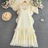 Sanya Photography Loose Three-Dimensional Dress Summer Sling