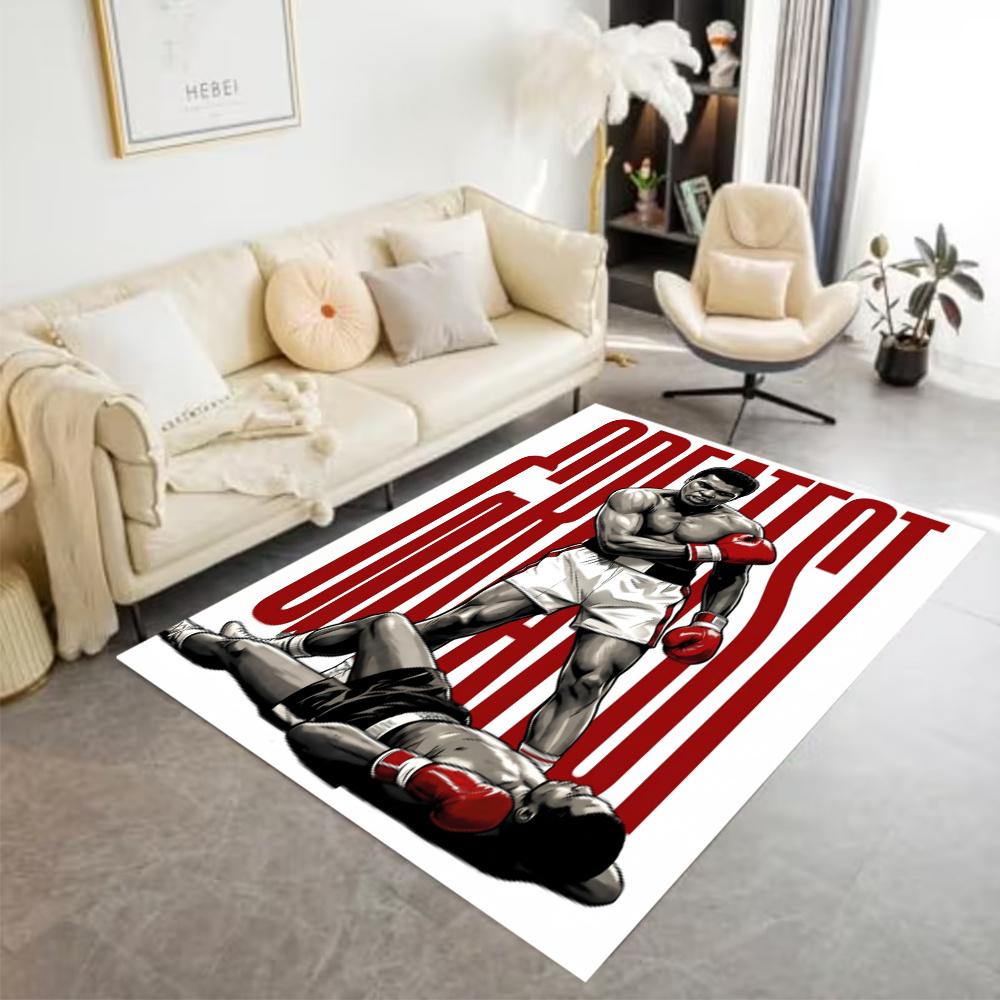 Tyson Iron Mike Tyson Legend Carpet Suitable For Bedrooms Decorate Room Living Rooms Foyer Antislip Carpet Anime Office Decor