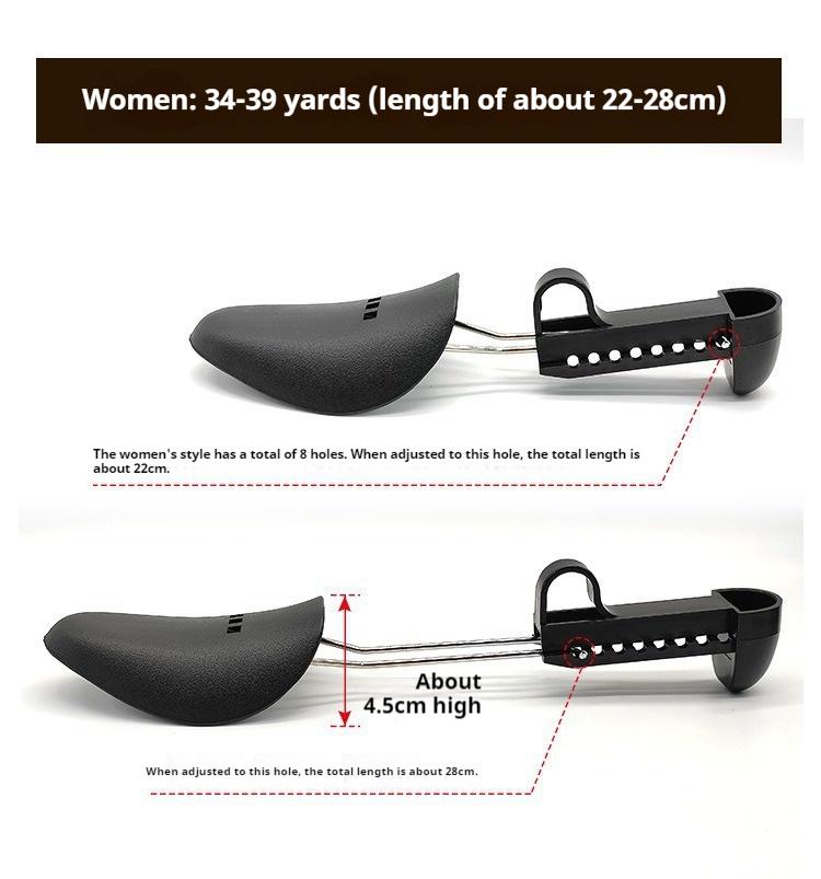 1 Pair Scalable Shoe Trees for Men Unisex Shaping Anti Wrinkle Shoe Lasts Anti Deformation Inner Support Shoes Stretcher