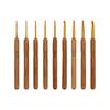 9Pcs Crochet Hook Set Knitting Needle Crochet Craft Yarns Weaving Crochet Needle with Ergonomic Handle & Aluminum Tip