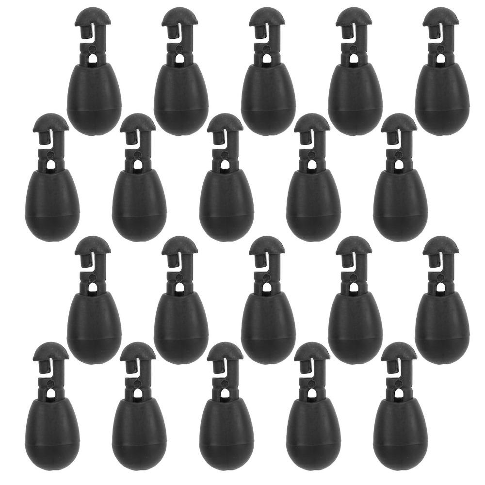 50PCS ABS Fishing Connector Beads Lightweight S/M Carp Match Stopper Quick Change Fishing Line Connector Beads
