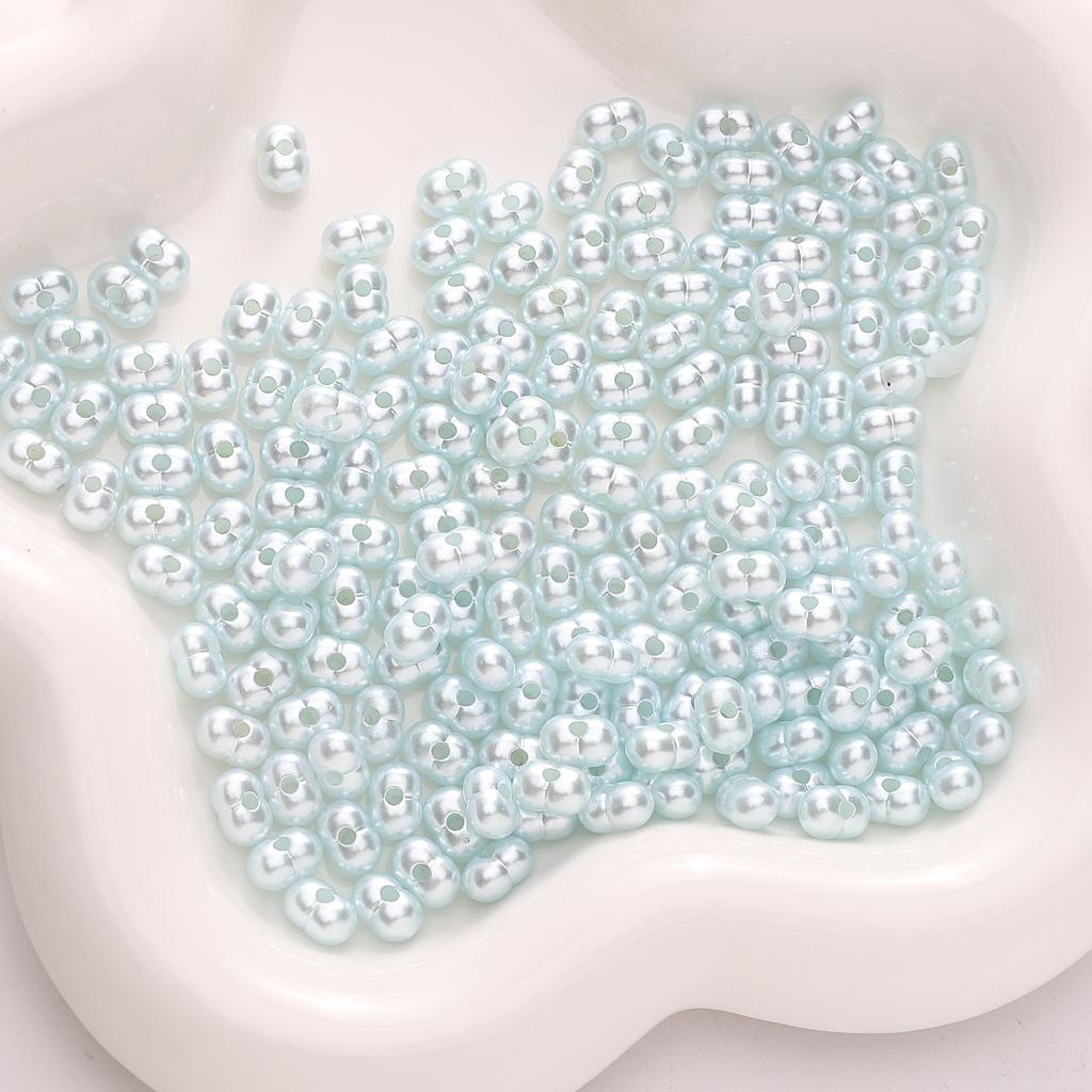 Handmade Bracelet Beads 8x5mm Solid Color Beads Light Peanut Beads Acrylic Millet Beads Loose Beads Beads Handmade Diy Accessories Strings Bracelets