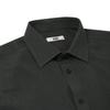 DakS Men S Solid Rib Regular Fit Long Sleeve Shirt dmS1Shdl104kk