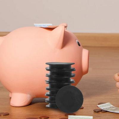 20Pcs Round Rubber Piggy Bank Stoppers Bottom Plugs for Saving Box Money Jar Closure Seal Replacement Covers Inner Diameter 30Mm