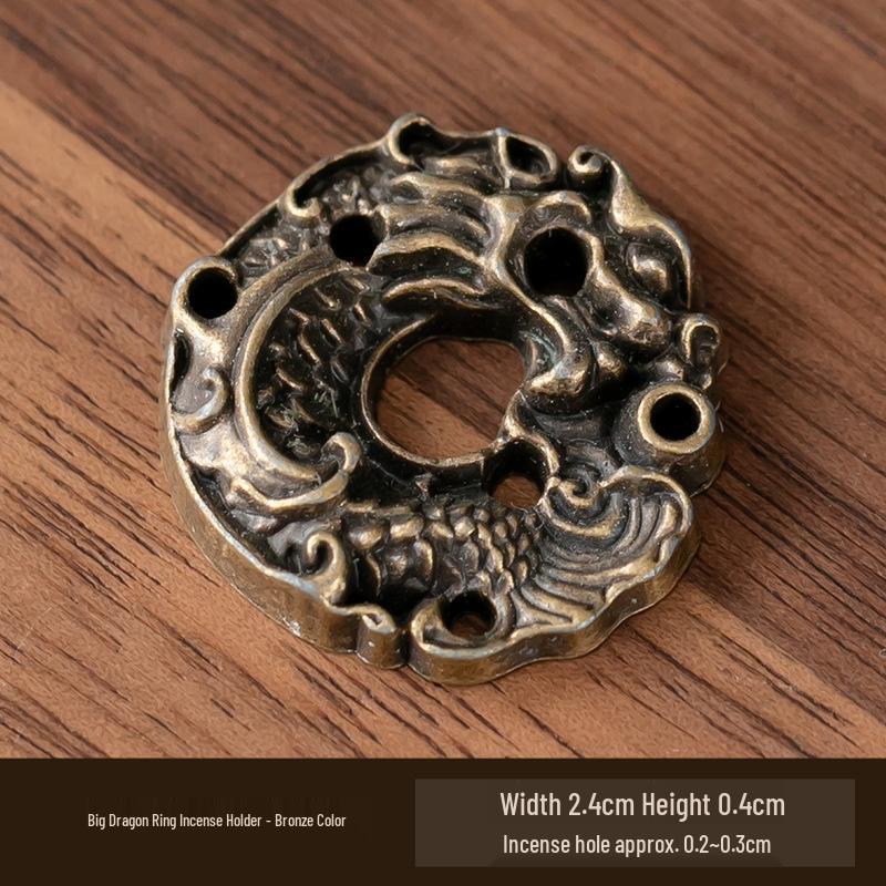 Antyczny dwuwarstwowy uchwyt na kadzidło lotosowe na ceremonię herbaty i kadzidło Buddy, wielopory palnik na kadzidło sandałowe.