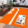 Modern Sneaker Inspiration Carpet for Bedroom Living Room Decor NonSlip Comfy Rug Unique Gift Idea for Him Boys Teens Decor INS