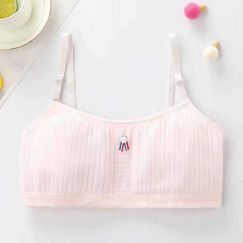 Women's Underwear Teenage Bra Girl Training Bra Soft Cotton Cute Bralette Children Underwear 10-15 Y