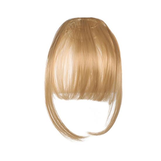 Frauen Clip-in Pony Natürliche Wispy Stirn Haar Extensions Faux Französisch Pony Mädchen