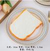 5pcs/lot Pu Simulation Toast Bread Cake Model Food Toy Decorations Plastic Crafts Window Display Photography Props Kitchen Toy