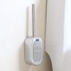 Stainless Steel Toilet Brush Home Wall-mounted Bathroom Toilet Brush Holder Set Clean Tool