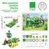 Christmas Mini Magnetic Blocks Set For Kids With Portable Iron Box Puzzle Toy For Holiday Gift