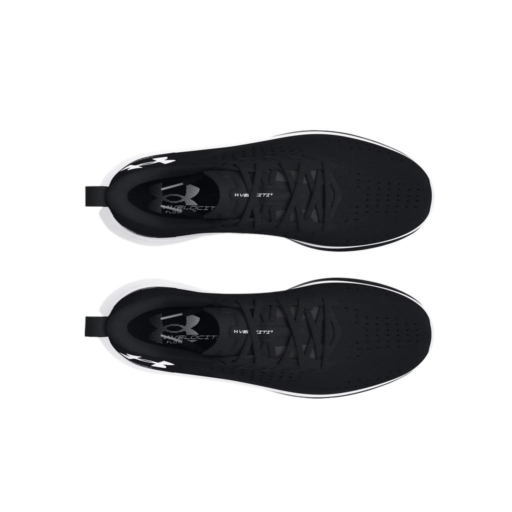 Under Armour  Flow Velociti 4 Black White Women Sneakers Anthracite 3027586-001