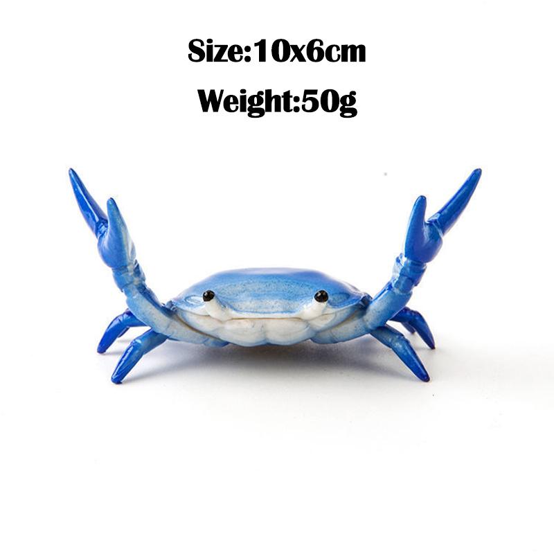 Crab Pen Holder Funny Weightlifting Crab Pen Stand Creative Cute Storage Rack for Single Storage Office Desktop Ornament Gifts