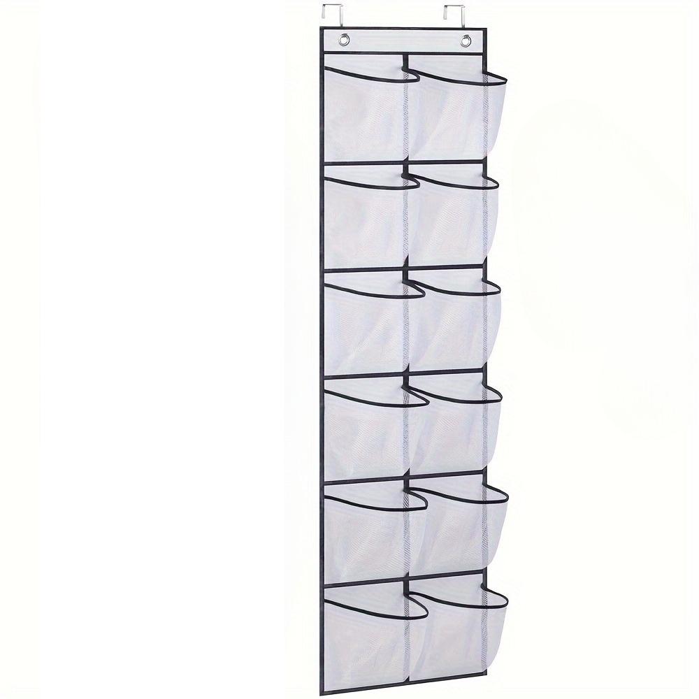 Over The Door Shoe Rack With12 Large Mesh Pockets Hanging Shoe Organizer For Closet Hanging Shoe Rack Holder 2190₽