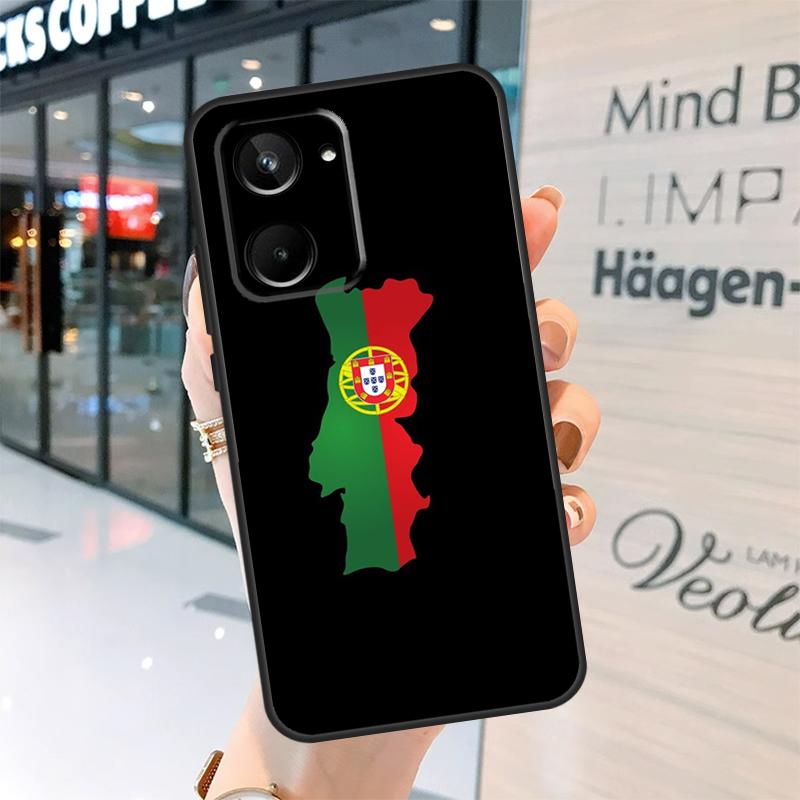 

Portugal Flag Case For Realme 15 13 12 10 11 14 Pro Plus GT6 GT7 C15 C35 C53 C55 C61 C63 C65 C67 C71 C75 Realme 11 Pro Plus