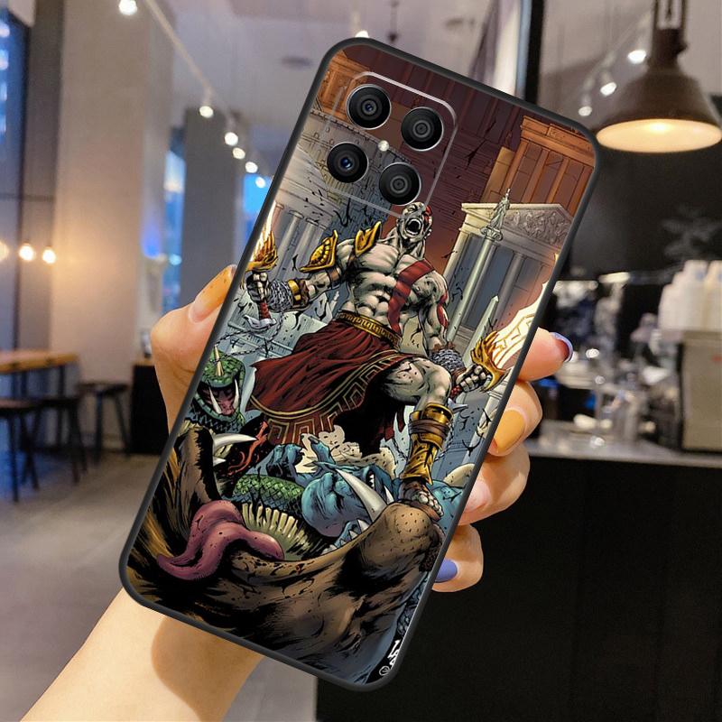 God Of War Case For Honor Magic 8 6 5 7 Pro Cover For Honor 400 200 Lite 50 70 90 X8a X8b X9a X9b X9c