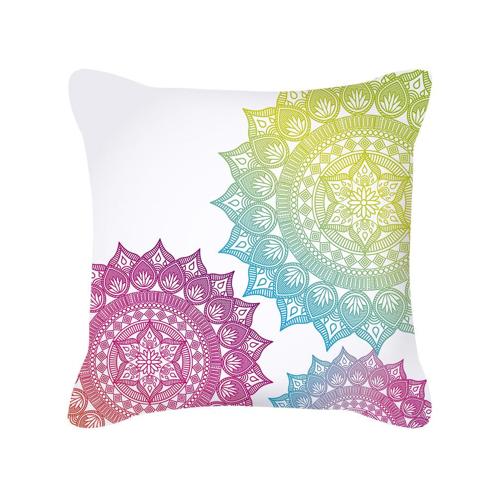 New Product Pillow Ins Nordic Style Geometric Pattern Plush Pillow Cover Sofa Cushion Cover