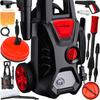230 Bar Powerful Self-Priming Pressure Washer Set with Foam Sprayer, Brush and Patio Cleaner