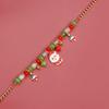 New Christmas Necklace Santa Claus Snowman Pendant Gift Unisex Festive Alloy Choker Holiday Party Jewelry Accessory