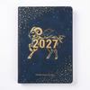 Chinese Zodiac Sheep Year Planner PU Waterproof New Year Daily Planner Calendar Diary  School