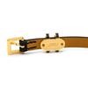 HERMES H500349 Pop ash Pop H Double Tourbracelet Vaux Swift/metal Array