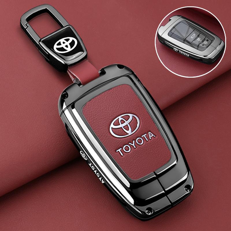 Car Key Cover Car Key Protector Shell Accessories For Toyota Corolla Prius Camry CHR C-HR RAV4 Altis Land Cruiser Prado