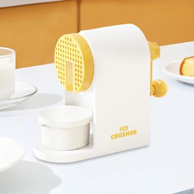 Handkurbel Eiszerkleinerungsmaschine Küchenutensilien Einfach zu bedienen Schneeeiskegel Slushy Maker für