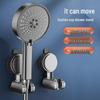 Adjustable Suction Cup Shower Head Holder - No Drilling Needed.
