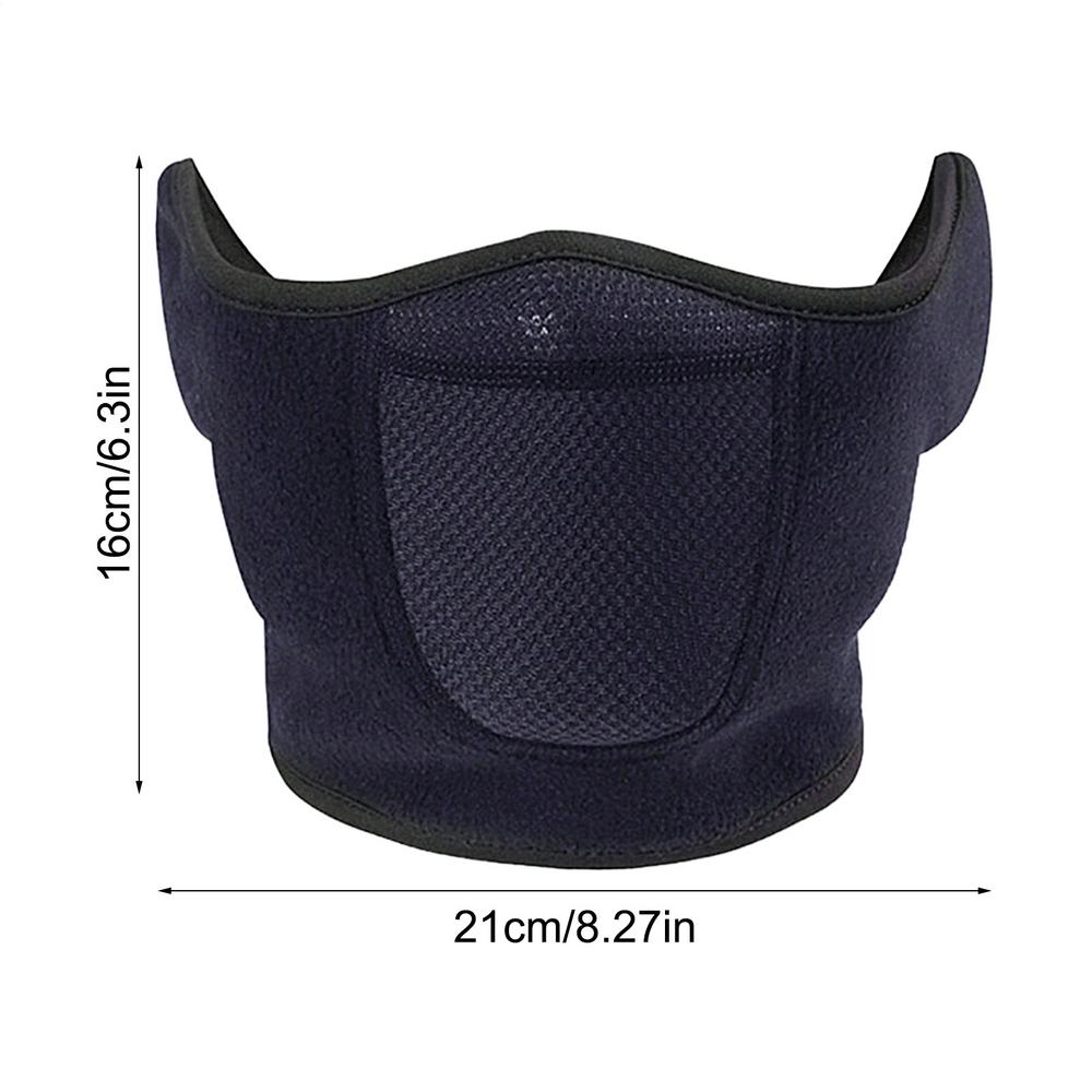 Outdoor Ski Mask Winter Ear Protection Anti-freeze Warm Windproof Face Mask Snowboard Cycling For Men and Women All Weather