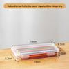 Transparent Flip-top Multi-functional Desk Organizer Box
