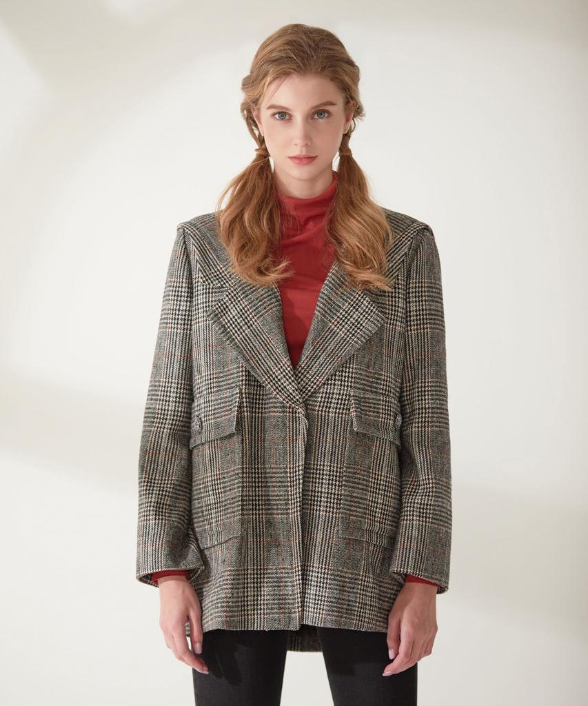 Not Sailor Suit Lafell Check Jacket