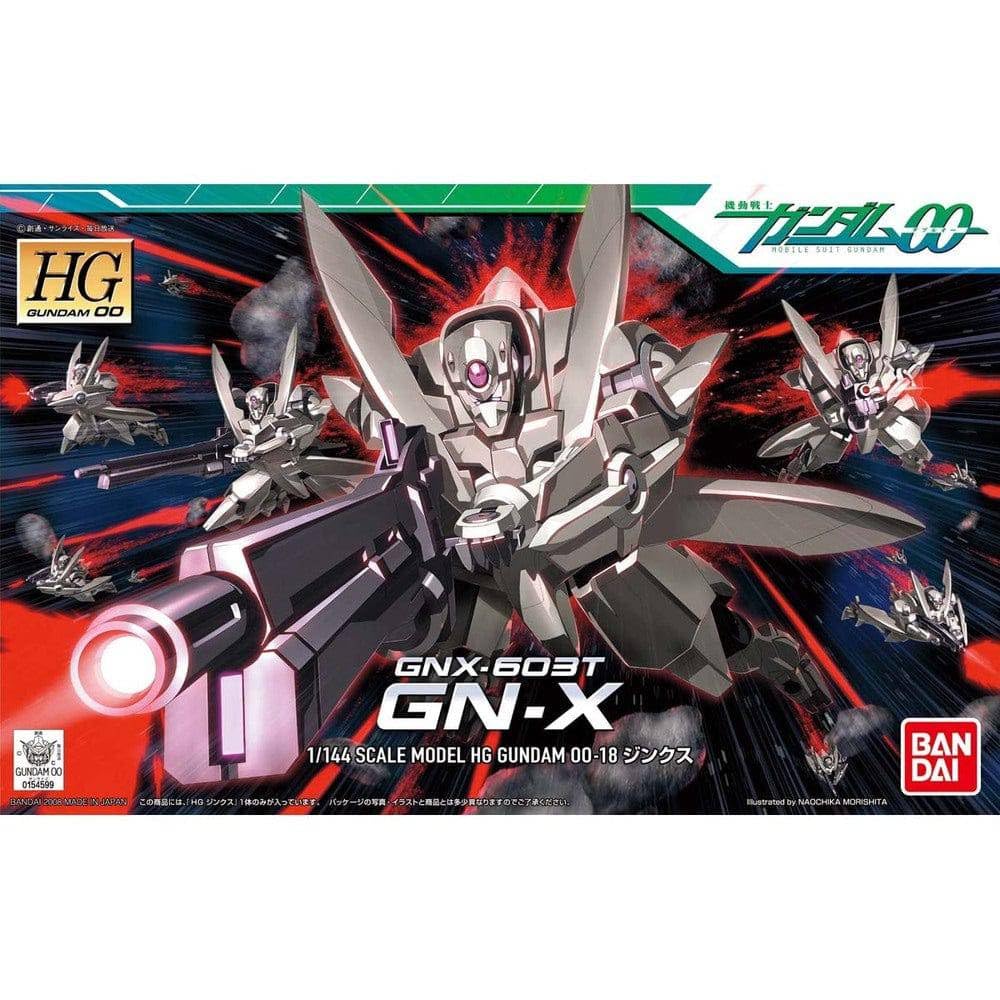 

Пластиковая модель HG Mobile Suit Gundam 00 Jinx [Double O] GN-X 1/144 с цветовой кодировкой серый