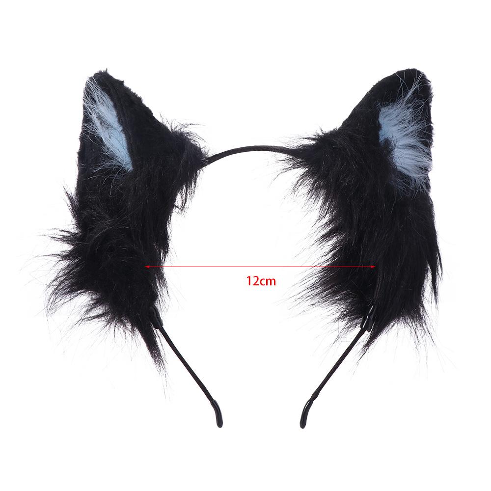 Animals Cosplay Headwear Jk Plush Hair Band Cute Cat Ears Headband Makeup