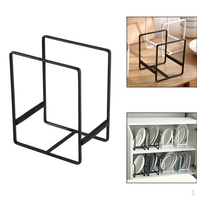 Dish Ing Rack Organizer Plate Stand Display Holder with Non