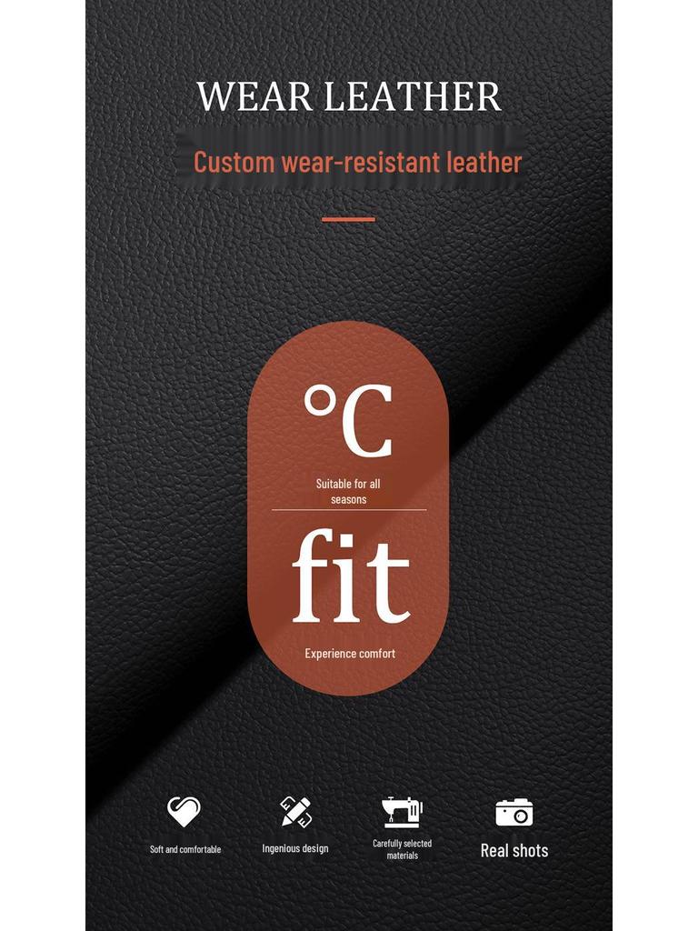 2022 BYD Dolphin Car Seat Cover: Universal Leather, Four Seasons, Full Surround Cushion