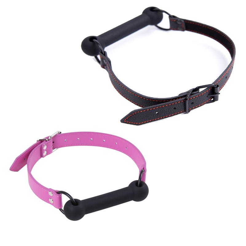 Bdsm Bondage silikonowy pies kości piłka Gag, odgrywanie roli szczeniaka usta nadziewane kije ograniczenia Gagi, Cosplay seks dla dorosłych