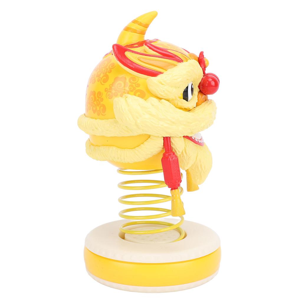 Lion Dance Decoration Innovative Spring Lion Dance Nodding Ornament Handicraft Lion Dance Figurine for Car