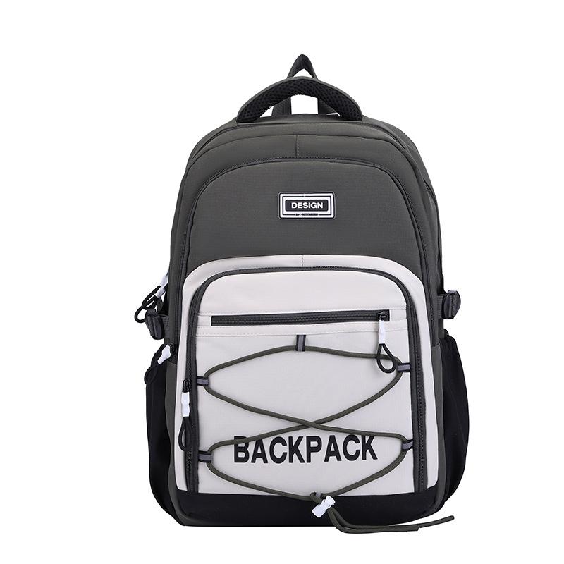Junior high school students schoolbag women's large-capacity new backpack, primary and secondary school students are simple
