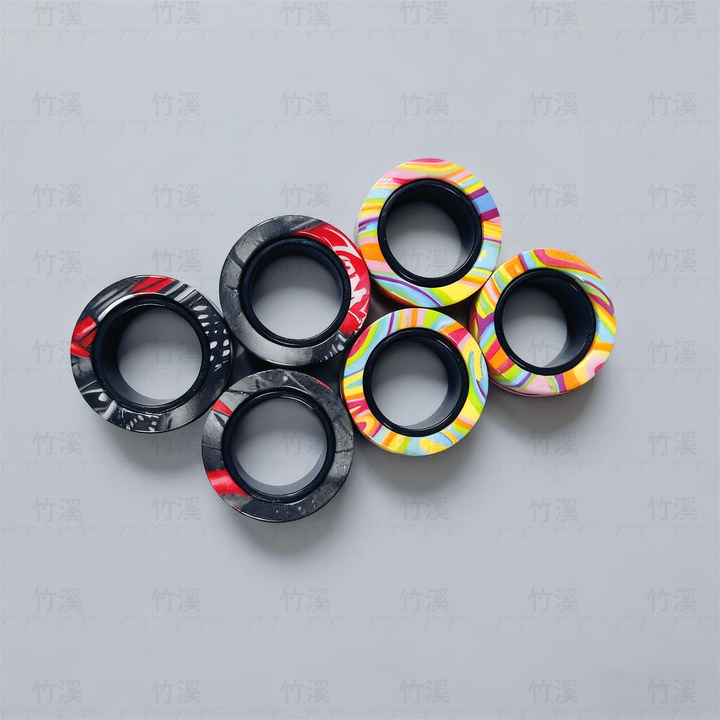 Magnetic Spinner Rings Set of 3, Fidget Pack, Perfect Gift for Adults, Teens and Children
