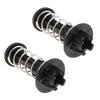 New 2Pcs Hood Catch Spring Safety For Mercedes W204 X204 W212 C300 C350 E550 GLK350