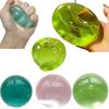 Giocattolo Squishy Needoh Blu/Verde Trasparente Pallina Antistress Giocattolo da Spremere a Rimbalzo Lento Estetica Curativa Giocattolo Sensoriale Fidget Per Bambini